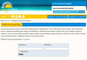 Registrati gratuitamente