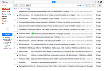 Tieno d'occhio le tue e-mail