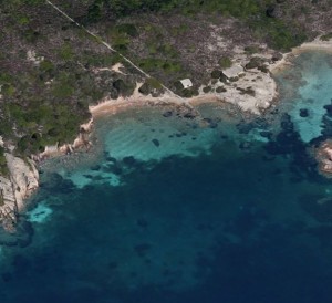 Spiaggia di Forte La Torre (Isola di Santo Stefano)