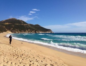 Spiaggia Solanas (Sardegna)