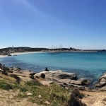 Spiaggia del Riso e il Porto