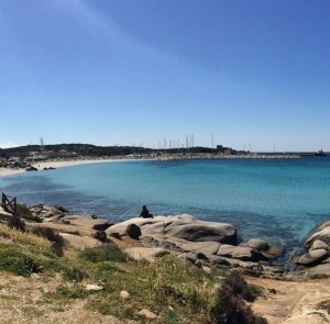 Spiaggia del Riso e il Porto