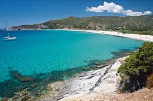 Spiaggia di Solanas (Sardegna)