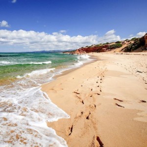 Spiaggia Scivu lato Sud