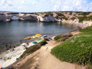 Spiaggia dell'Arco a S'Archittu