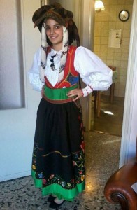 Costume femminile Samugheo