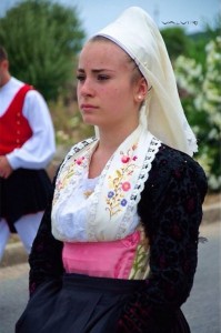 Costume femminile di Florinas