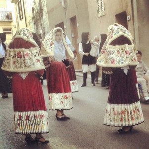 Costume sardo a Villanova Monteleone