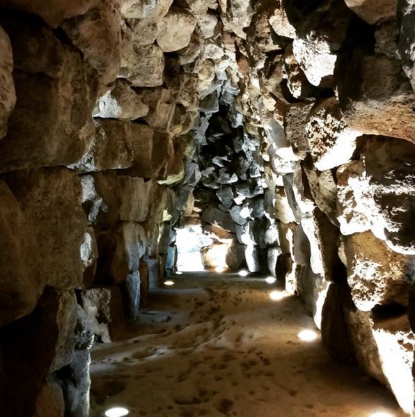 Interno Nuraghe Santu Antine Interno Nuraghe Santu Antine