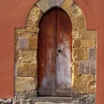 Ingresso della Chiesa di San Gregorio (Sardara)