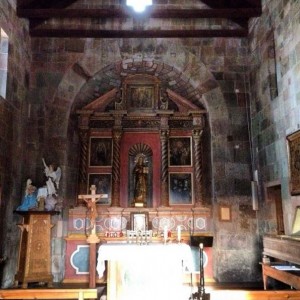 Interno della Chiesa di Nostra Signora di Castro