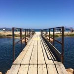 Ponte di legno per spiaggia Marina Maria (Murta Maria)