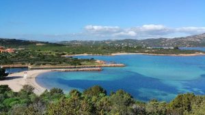 Spiaggia nel Porto di Costa Corrallina